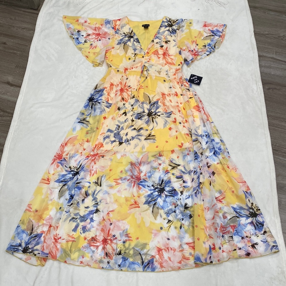 Kate and Lily Floral Dress